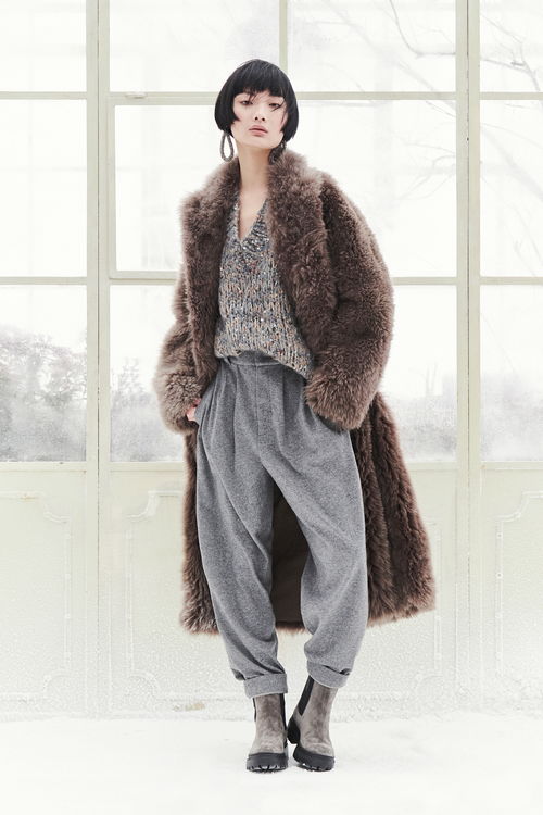 THE TOUCH OF KNIT 织造时间的艺术 Brunello Cucinelli 2021秋冬女装系列